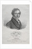 Carl Vernet, c. 1825 by Julien Léopold Boilly