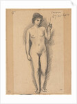 Carmen, last half 1800s by Pierre Puvis de Chavannes