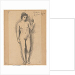 Carmen, last half 1800s by Pierre Puvis de Chavannes