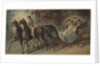 Carriage in the Bois de Boulogne, 1800s by Constantin Guys