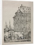 Castle of Martinsburg, Mainz, Germany, 1833 by Samuel Prout
