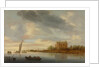 Castle on a River, 1644 by Salomon van Ruysdael