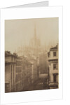 Cathedral from Corso Francesco, Milan, 1857 by Léon Gérard