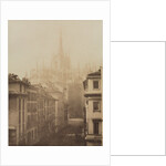Cathedral from Corso Francesco, Milan, 1857 by Léon Gérard