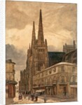 Cathédrale Sainte-André de Bordeaux, 1832 by Adrien Dauzats