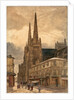 Cathédrale Sainte-André de Bordeaux, 1832 by Adrien Dauzats