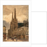 Cathédrale Sainte-André de Bordeaux, 1832 by Adrien Dauzats