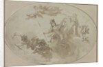 Ceiling Study: Allegory of Peace and War, c. 1800 ? by Giuseppe Bernardino Bison
