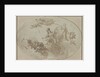 Ceiling Study: Allegory of Peace and War, c. 1800 ? by Giuseppe Bernardino Bison