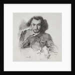 Charles Pierre Baudelaire, 1844 by Émile Isidore Deroy