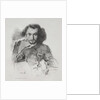 Charles Pierre Baudelaire, 1844 by Émile Isidore Deroy