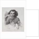Charles Pierre Baudelaire, 1844 by Émile Isidore Deroy