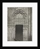 Chartres Cathedral: Right Door of the Royal Portal with Our Lady of Chartres, 1857 by Charles Nègre