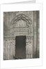 Chartres Cathedral: Right Door of the Royal Portal with Our Lady of Chartres, 1857 by Charles Nègre