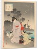 Chasing Fireflies, A Lady of the Tenmei Era…, 1894 by Mizuno Toshikata