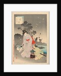 Chasing Fireflies, A Lady of the Tenmei Era…, 1894 by Mizuno Toshikata