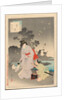Chasing Fireflies, A Lady of the Tenmei Era…, 1894 by Mizuno Toshikata