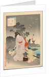 Chasing Fireflies, A Lady of the Tenmei Era…, 1894 by Mizuno Toshikata