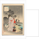 Chasing Fireflies, A Lady of the Tenmei Era…, 1894 by Mizuno Toshikata