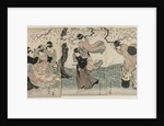 Cherry Blossoms in the Wind, late 1790s by Utagawa Toyokuni