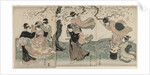 Cherry Blossoms in the Wind, late 1790s by Utagawa Toyokuni