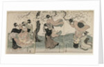Cherry Blossoms in the Wind, late 1790s by Utagawa Toyokuni