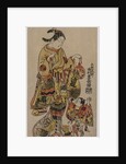 Child Reaching for a Fishbowl, c. mid 1720s by Nishimura Shigenaga