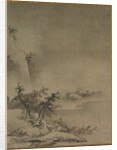 Chinese Servant Walking in the Rain, 1500s by Gaku? Z?ky? (attributed to)