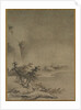 Chinese Servant Walking in the Rain, 1500s by Gaku? Z?ky? (attributed to)