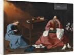 Christ and the Virgin in the House at Nazareth, c. 1640 by Francisco de Zurbarán