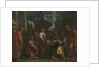 Christ and the Woman Taken in Adultery, mid 1700s by Sebastiano Ricci (follower of)