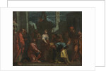Christ and the Woman Taken in Adultery, mid 1700s by Sebastiano Ricci (follower of)