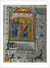 Christ before Pilate: Leaf from a Book of Hours, c. 1420-1430 by Henri d'Orquevaulx; Workshop