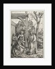 Christ Taking Leave of His Mother, c. 1504-1505 by Albrecht Dürer