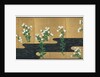 Chrysanthemums by a Stream, late 1700s-early 1800s by Ogata Korin (follower of)