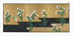 Chrysanthemums by a Stream, late 1700s-early 1800s by Ogata Korin (follower of)