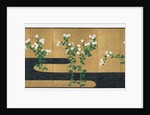 Chrysanthemums by a Stream, late 1700s-early 1800s by Ogata Korin (follower of)