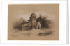 Church in a Landscape, 1800s by Henry Bright