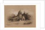 Church in a Landscape, 1800s by Henry Bright
