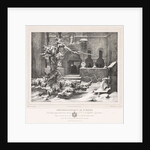 Churchyard with Snow, c. 1835 by Andreas Borum