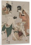 Chushingura: Act XI of The Storehouse of Loyalty, late 1790s by Kitagawa Utamaro