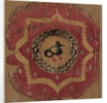 Circular Segmentum with Eight-Pointed Star and Bird, 600s - 700s by Unknown