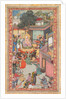 Circumcision ceremony for Akbar?s sons, painting 126 from an Akbar-nama?, c. 1602-3 by Dharam Das (attributed to)