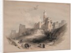 Citadel of Jerusalem, without the Walls, Tower of David, 1839 by David Roberts