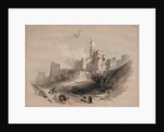 Citadel of Jerusalem, without the Walls, Tower of David, 1839 by David Roberts