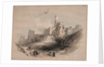 Citadel of Jerusalem, without the Walls, Tower of David, 1839 by David Roberts