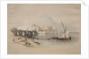 Citadel of Sidon, 1839 by David Roberts