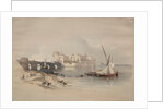 Citadel of Sidon, 1839 by David Roberts