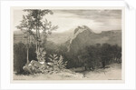 Civitella di Subiaco, c. 1840 by Edward Lear