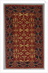 Classical Turkish Carpet with the Lotto Pattern, 1600-1650 by Unknown